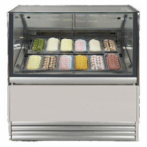 Vitrina Refrigerada Expositora Para Gelato - TM12