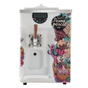 Máquina de Helado Suave & Frozen Yogurt de 1 Boquilla con Bomba de Aire de mostrador - S111 Airpump