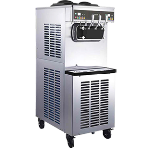 Máquina de Helado Suave & Frozen Yogurt de 3 Boquillas de piso - S520FAP (Air Pump)